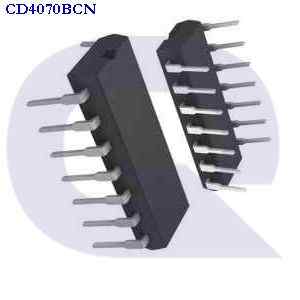 cd4070bcn ON SEMICONDUCTOR CORP