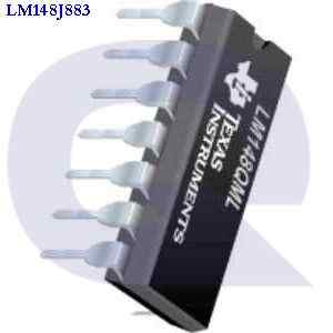 lm148j883 TEXAS INSTRUMENTS