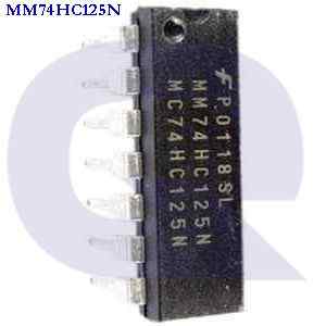 mm74hc125n ON SEMICONDUCTOR CORP