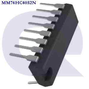 mm74hc4052n ON SEMICONDUCTOR CORP